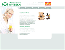 Tablet Screenshot of maantiekadunapteekki.fi